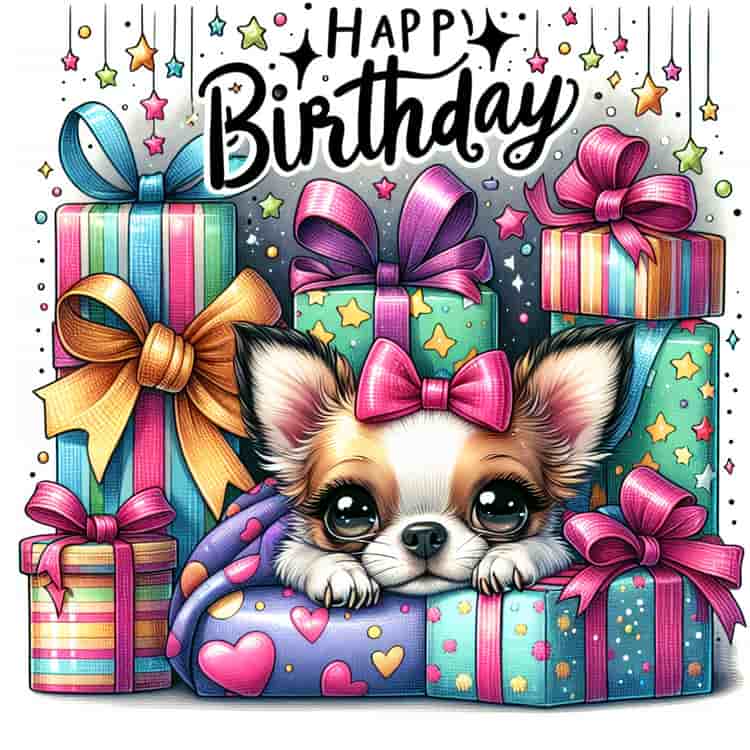 Chihuahua Birthday Cards