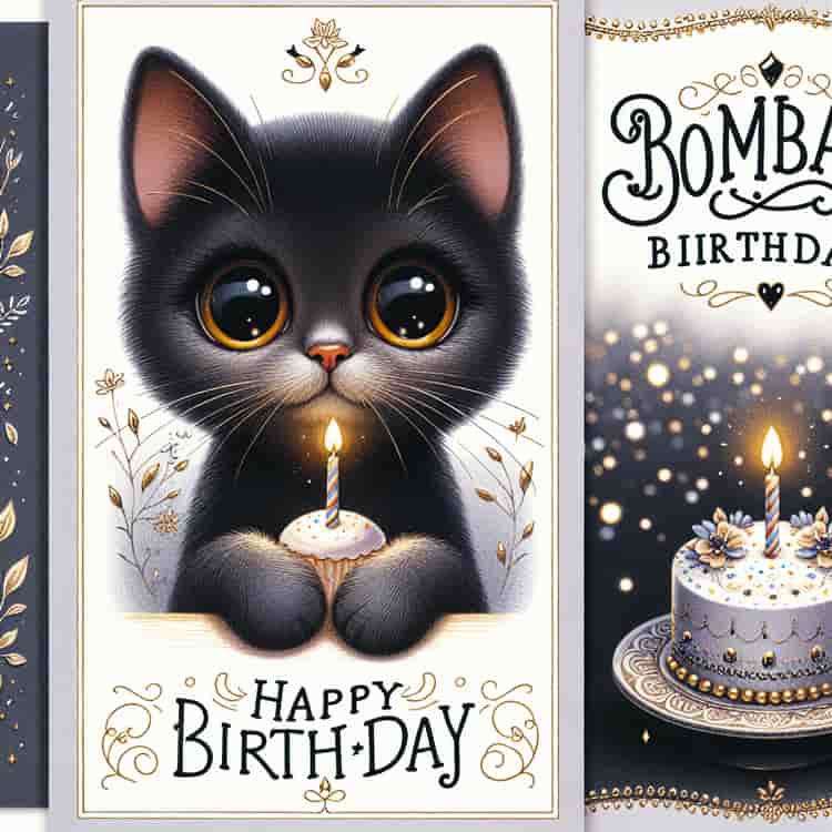 Bombay Birthday Cards