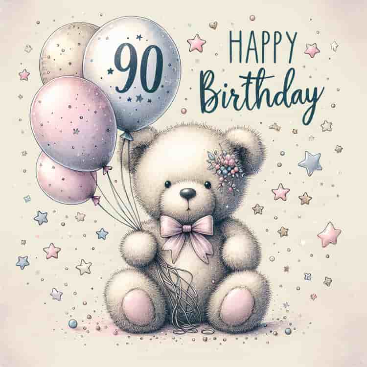 90th Birthday Cards