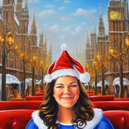 Retro Christmas card idea